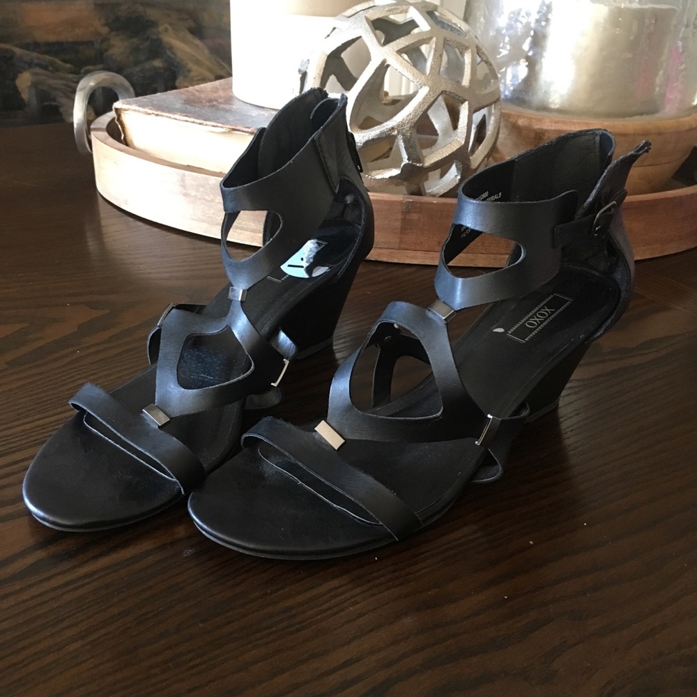XOXO Wedge Sandals